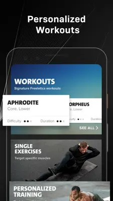 Freeletics android App screenshot 2